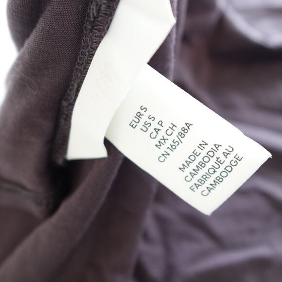 NEW dark mocha mock turtleneck stretch top - Picture 8 of 9